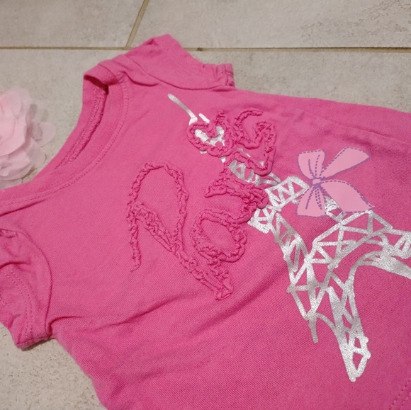 Baby Girl Pink Outfit 0-3mo - Picture 2 of 4